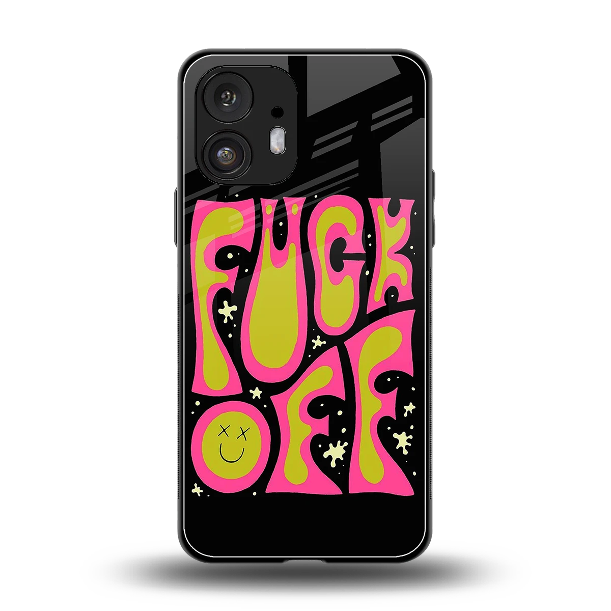 Buzz Off back phone cover | glass case for nothing phone 2