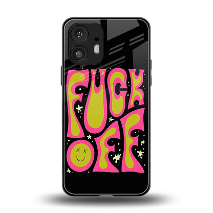 Buzz Off back phone cover | glass case for nothing phone 2