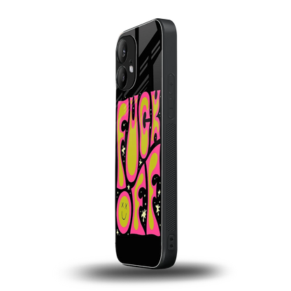 Buzz Off nothing phone 2 mobile cover | shockproof glass phone case