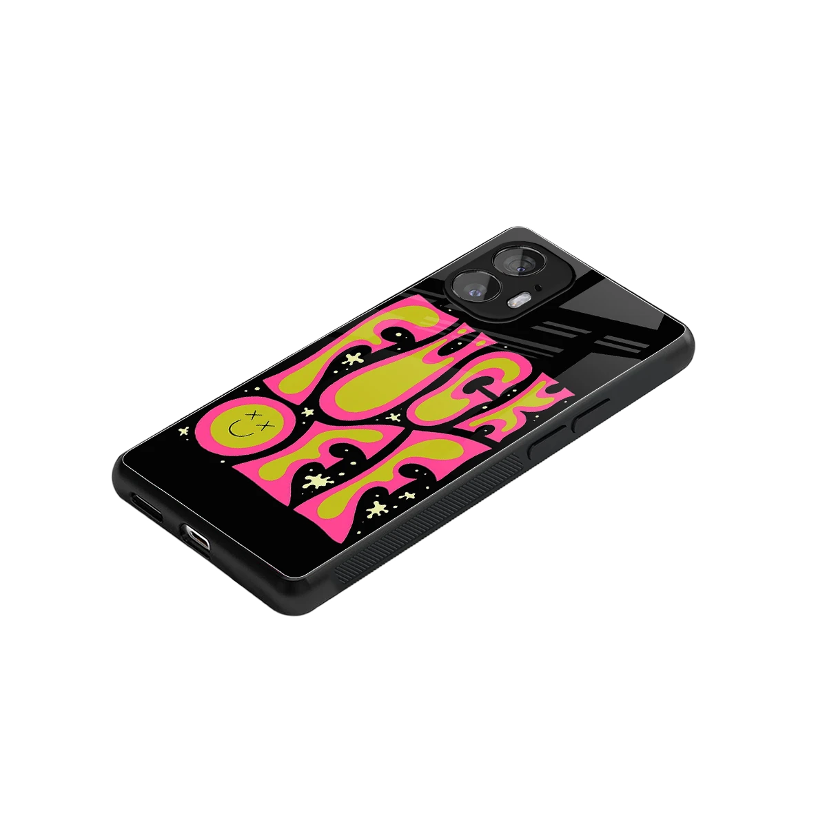 Buzz Off stylish phone case for nothing phone 2 | glossy glass and slim fit