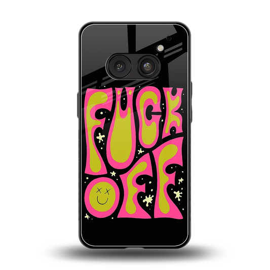 Buzz Off back phone cover | glass case for nothing phone 2a