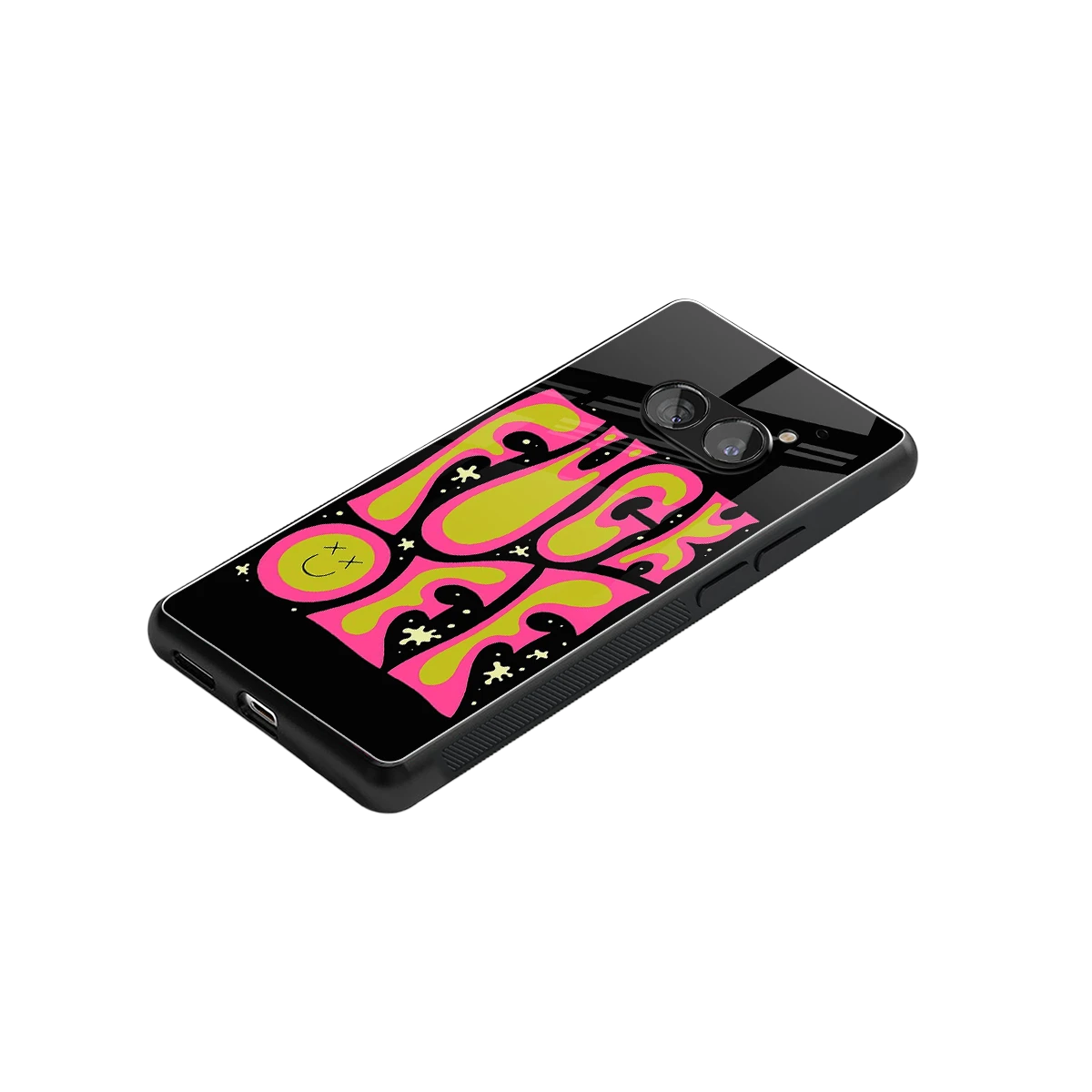 Buzz Off stylish phone case for nothing phone 2a | glossy glass and slim fit