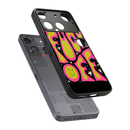 Buzz Off sleek nothing phone 3 cover with tempered glass back and TPU edges