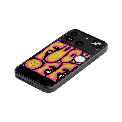 Buzz Off stylish phone case for nothing phone 3 | glossy glass and slim fit
