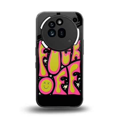 Buzz Off back phone cover | glass case for nothing phone 3a pro