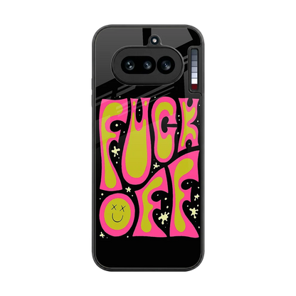 Buzz Off back phone cover | glass case for nothing phone 4a