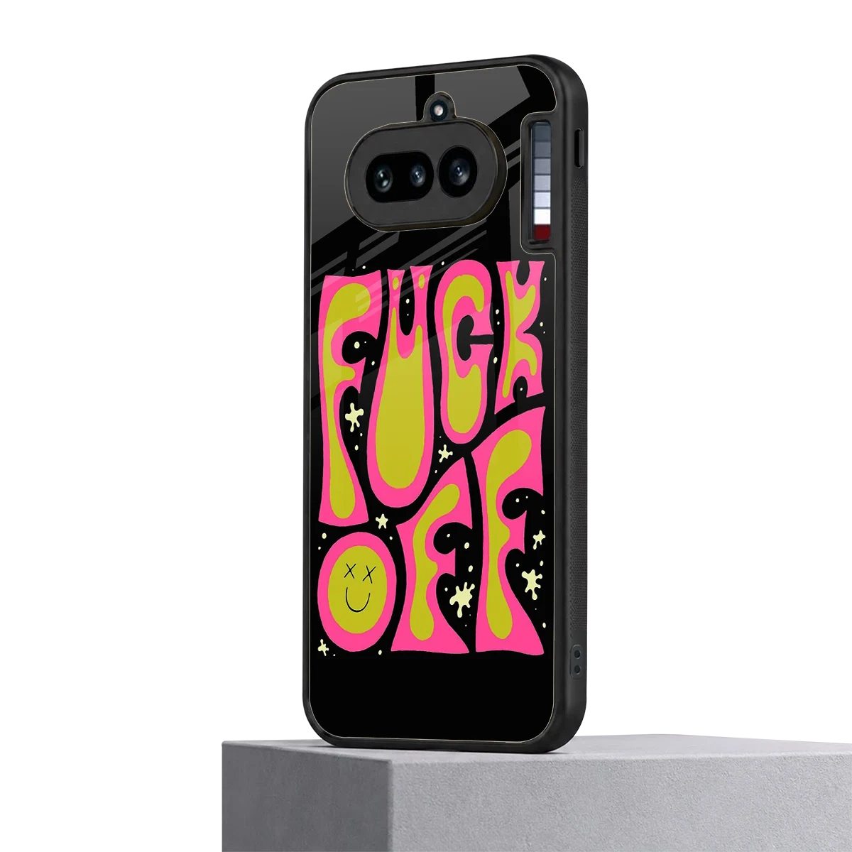 Buzz Off nothing phone 4a mobile cover | shockproof glass phone case