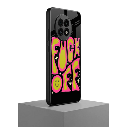 Buzz Off oneplus 13r mobile cover | shockproof glass phone case