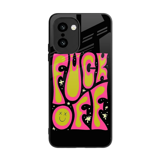 Buzz Off back phone cover | glass case for oneplus 15r