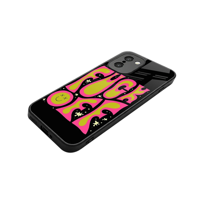 Buzz Off stylish phone case for oneplus 15r | glossy glass and slim fit