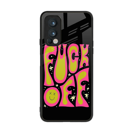 Buzz Off back phone cover | glass case for oneplus nord 2