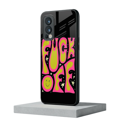 Buzz Off oneplus nord 2 mobile cover | shockproof glass phone case