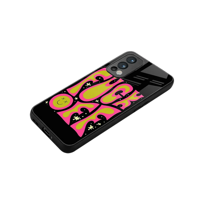 Buzz Off stylish phone case for oneplus nord 2 | glossy glass and slim fit
