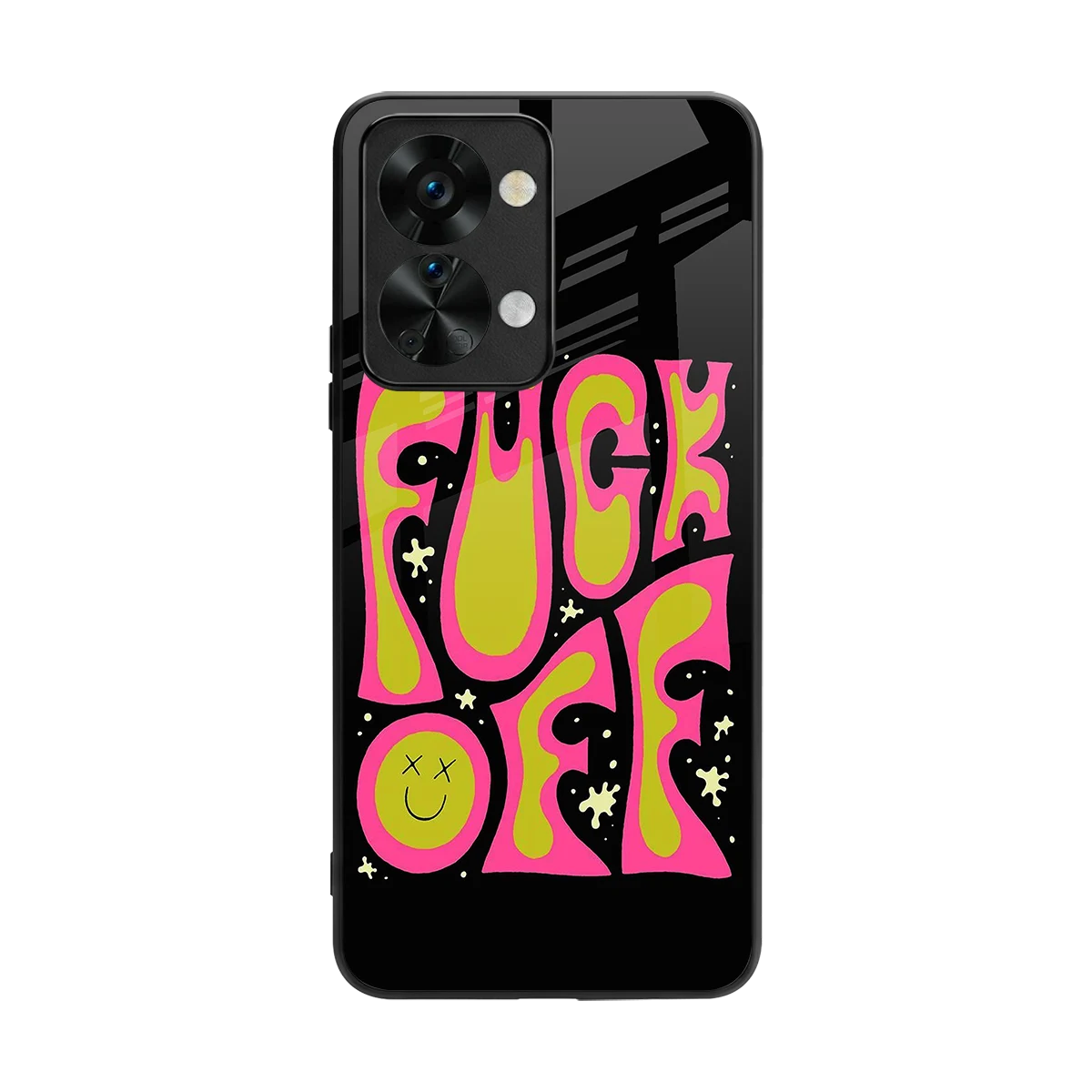 Buzz Off back phone cover | glass case for oneplus nord 2t