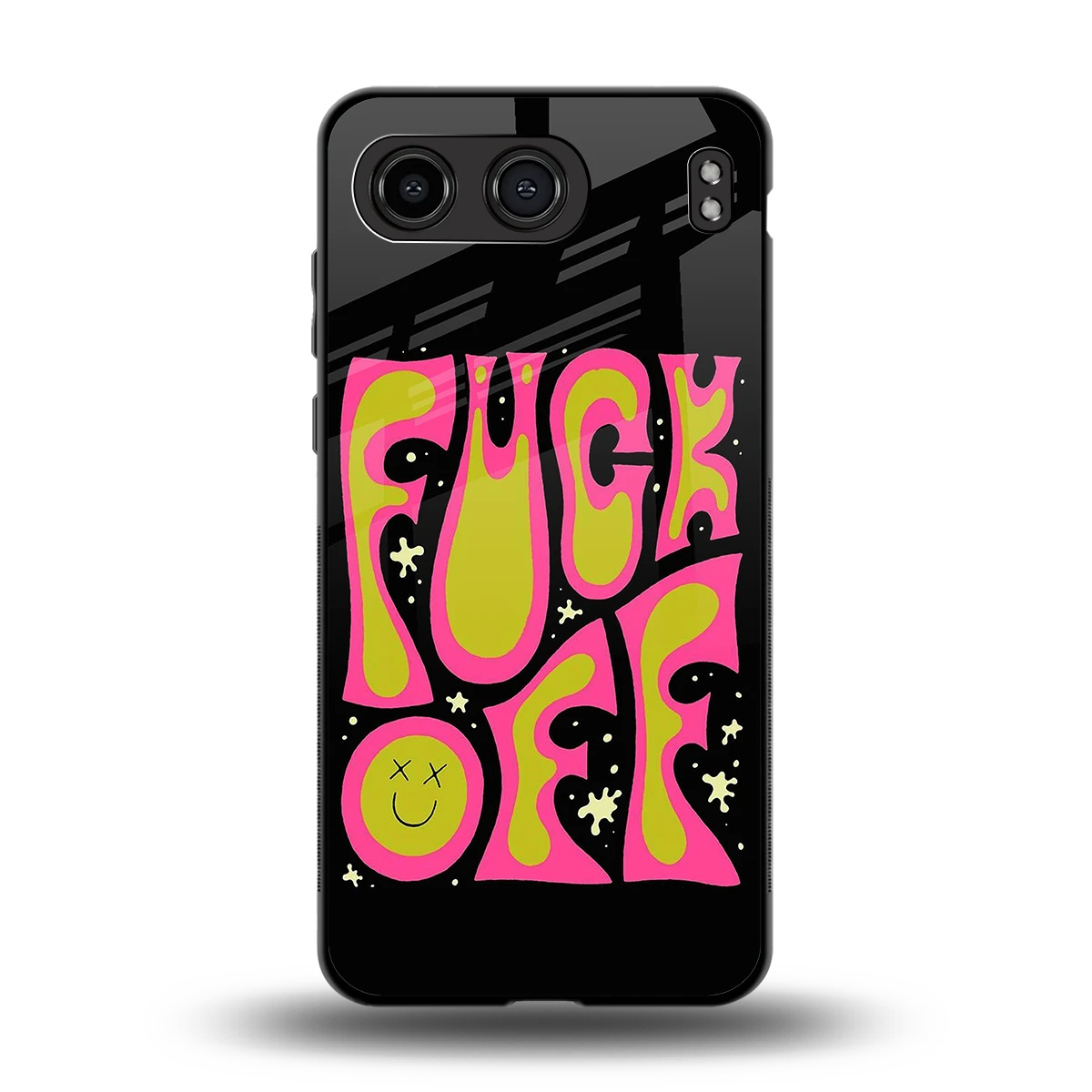 Buzz Off back phone cover | glass case for oneplus nord 4