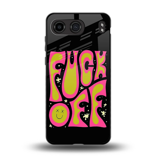 Buzz Off back phone cover | glass case for oneplus nord 4