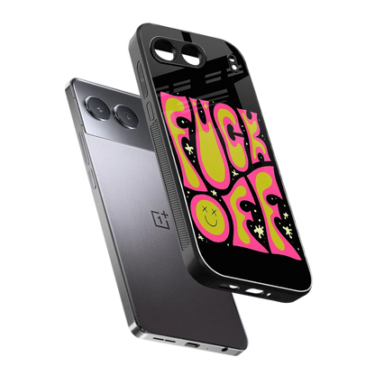Buzz Off sleek oneplus nord 4 cover with tempered glass back and TPU edges