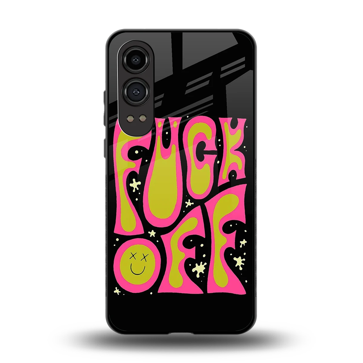 Buzz Off back phone cover | glass case for oneplus nord ce 4 lite