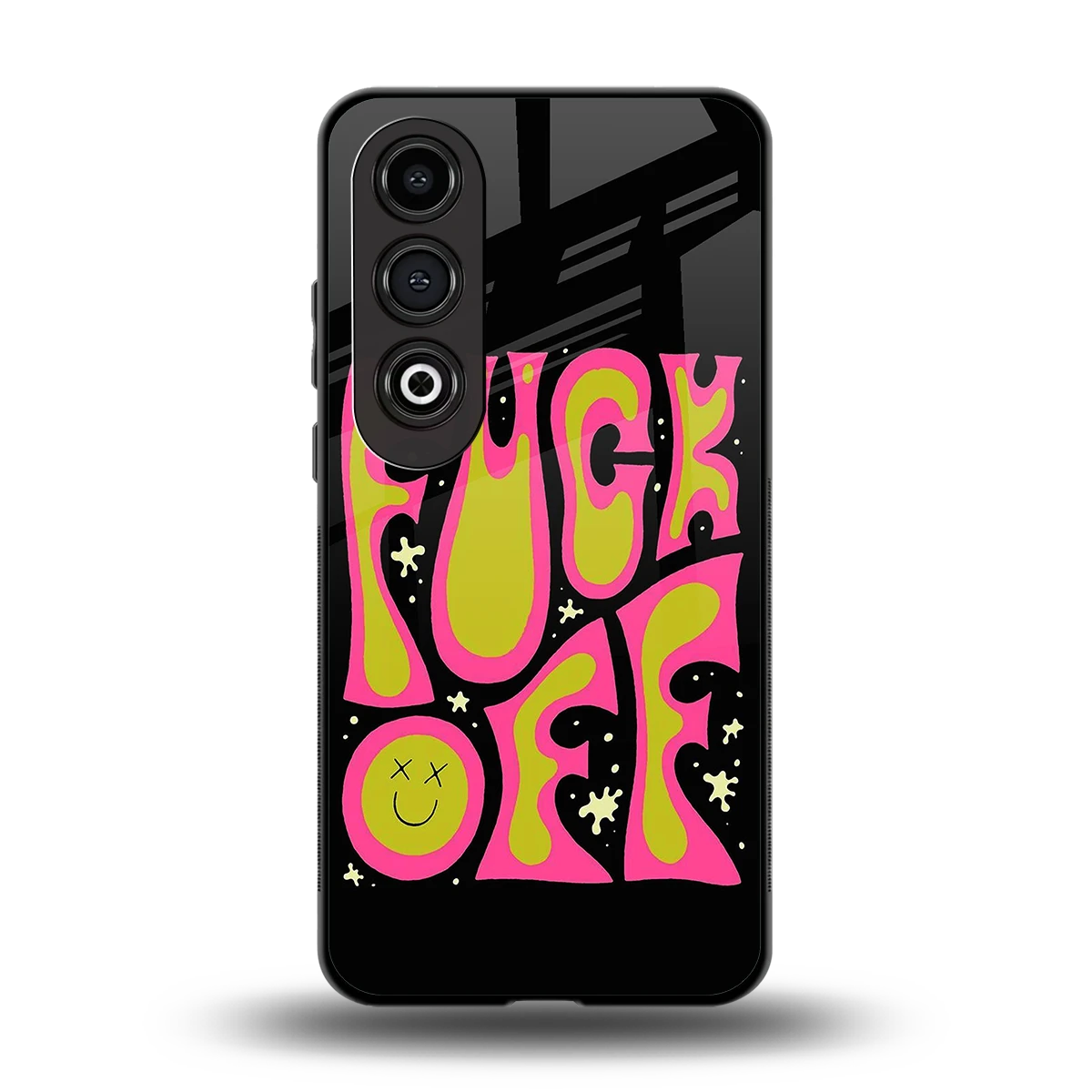 Buzz Off back phone cover | glass case for oneplus nord ce 4