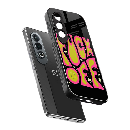 Buzz Off sleek oneplus nord ce 4 cover with tempered glass back and TPU edges