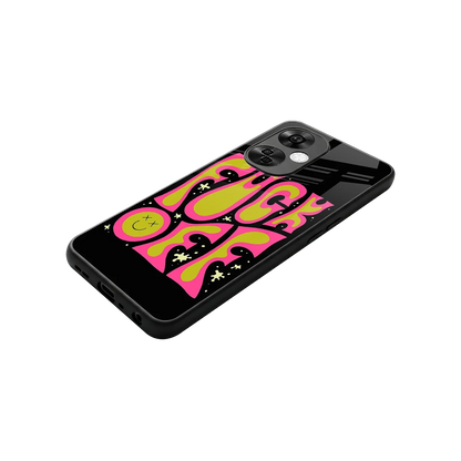 Buzz Off stylish phone case for oneplus nord ce 3 lite | glossy glass and slim fit