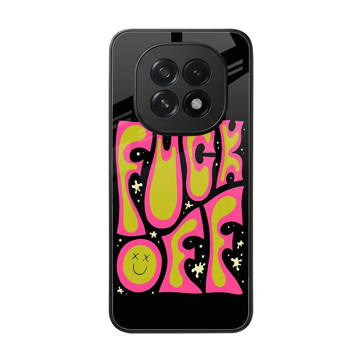 Buzz Off back phone cover | glass case for oppo f29 5g