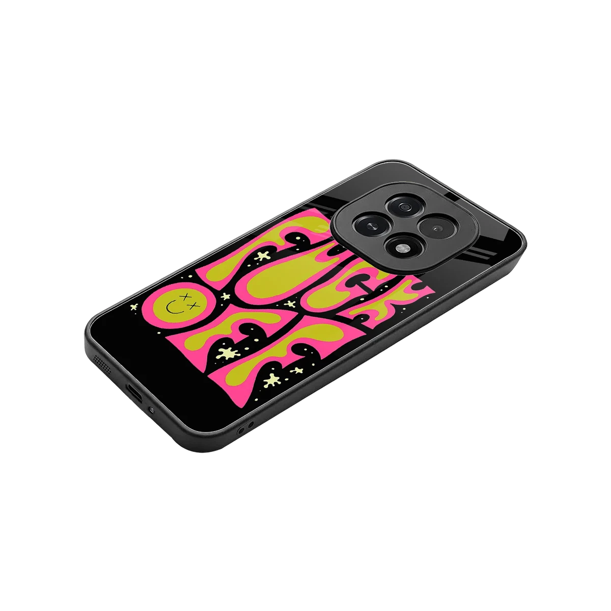 Buzz Off stylish phone case for oppo f29 5g | glossy glass and slim fit