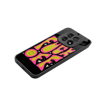 Buzz Off stylish phone case for oppo f29 5g | glossy glass and slim fit