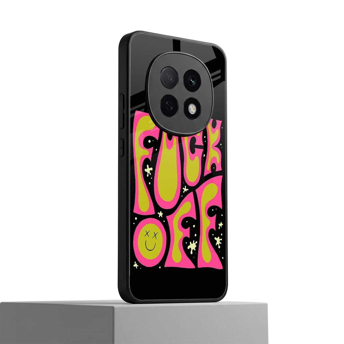 Buzz Off oppo f29 pro 5g mobile cover | shockproof glass phone case