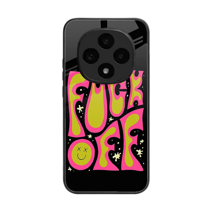 Buzz Off back phone cover | glass case for oppo f31 pro 5g