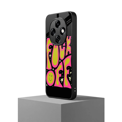 Buzz Off oppo f31 pro 5g mobile cover | shockproof glass phone case