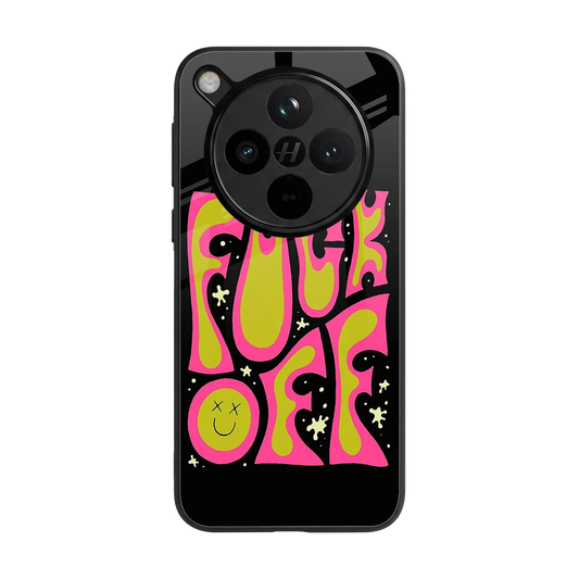 Buzz Off back phone cover | glass case for oppo find x8