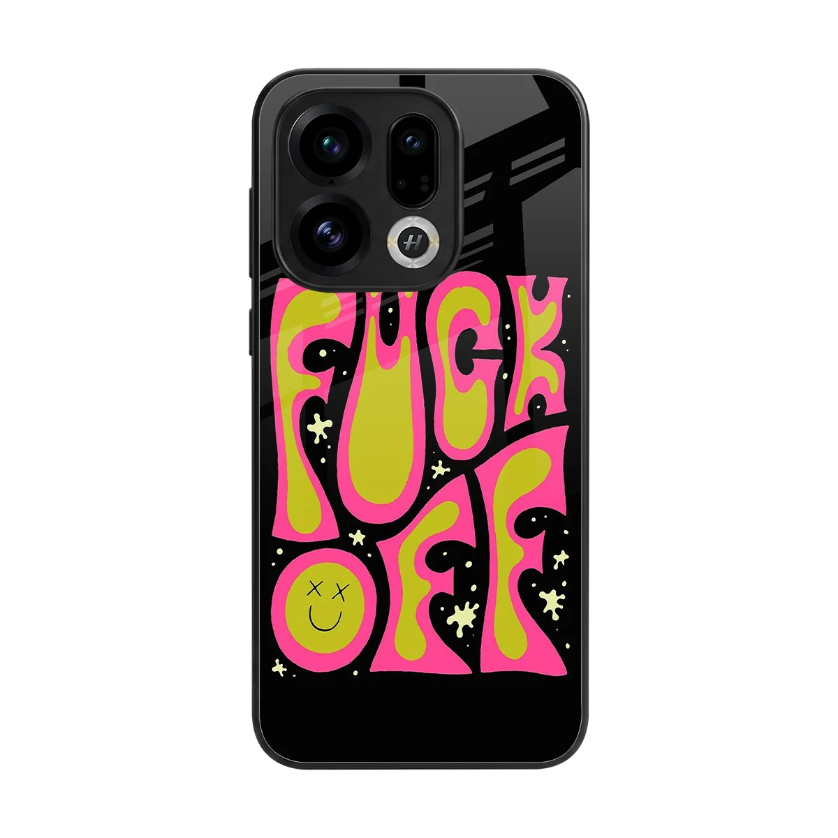 Buzz Off back phone cover | glass case for oppo find x9