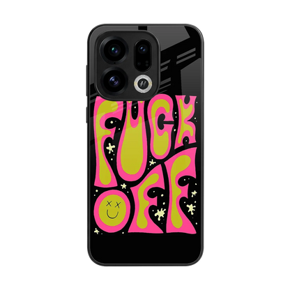 Buzz Off back phone cover | glass case for oppo find x9