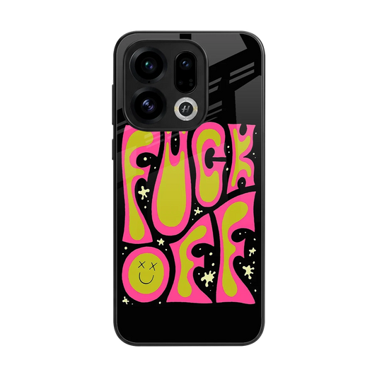Buzz Off back phone cover | glass case for oppo find x9