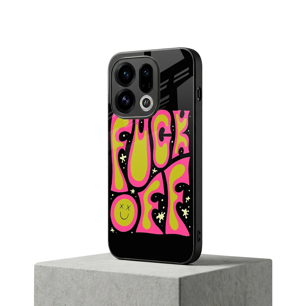 Buzz Off oppo find x9 mobile cover | shockproof glass phone case