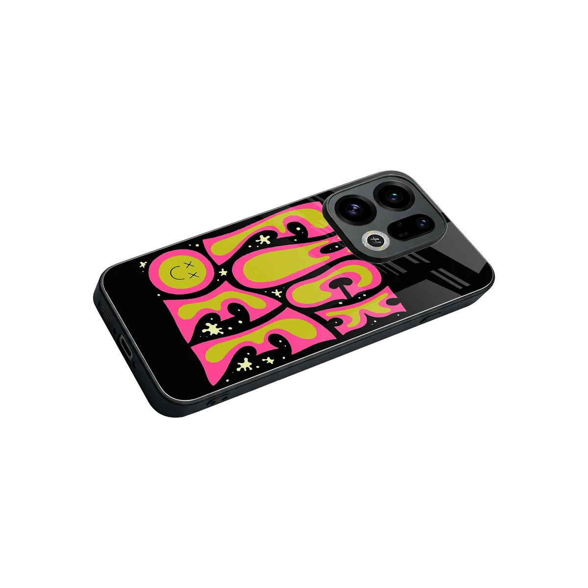 Buzz Off stylish phone case for oppo find x9 | glossy glass and slim fit