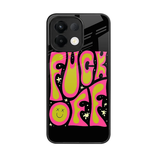 Buzz Off back phone cover | glass case for oppo k13 5g
