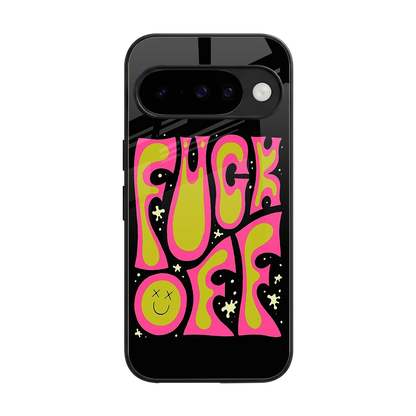 Buzz Off back phone cover | glass case for google pixel 10