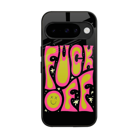 Buzz Off back phone cover | glass case for google pixel 10