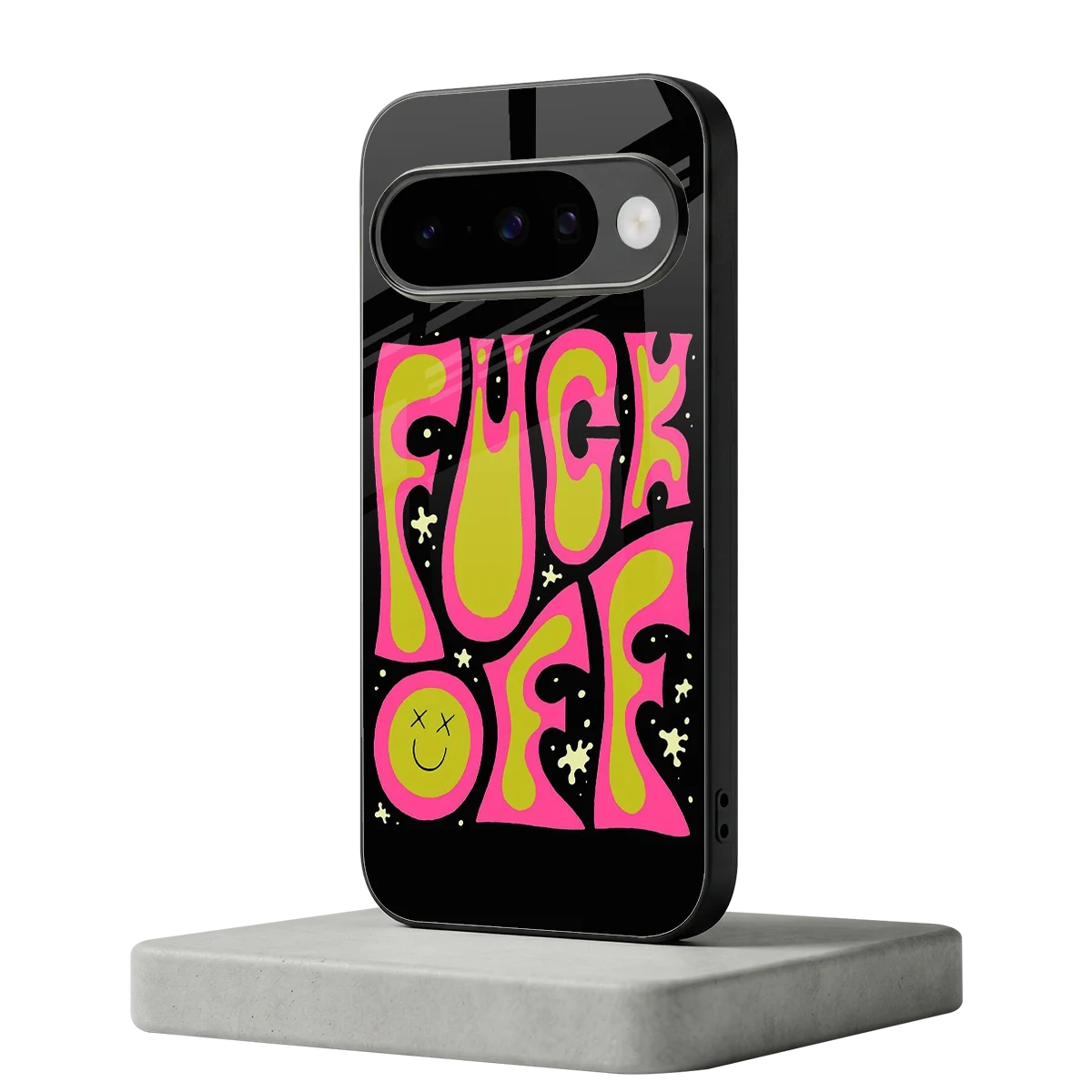 Buzz Off google pixel 10 mobile cover | shockproof glass phone case