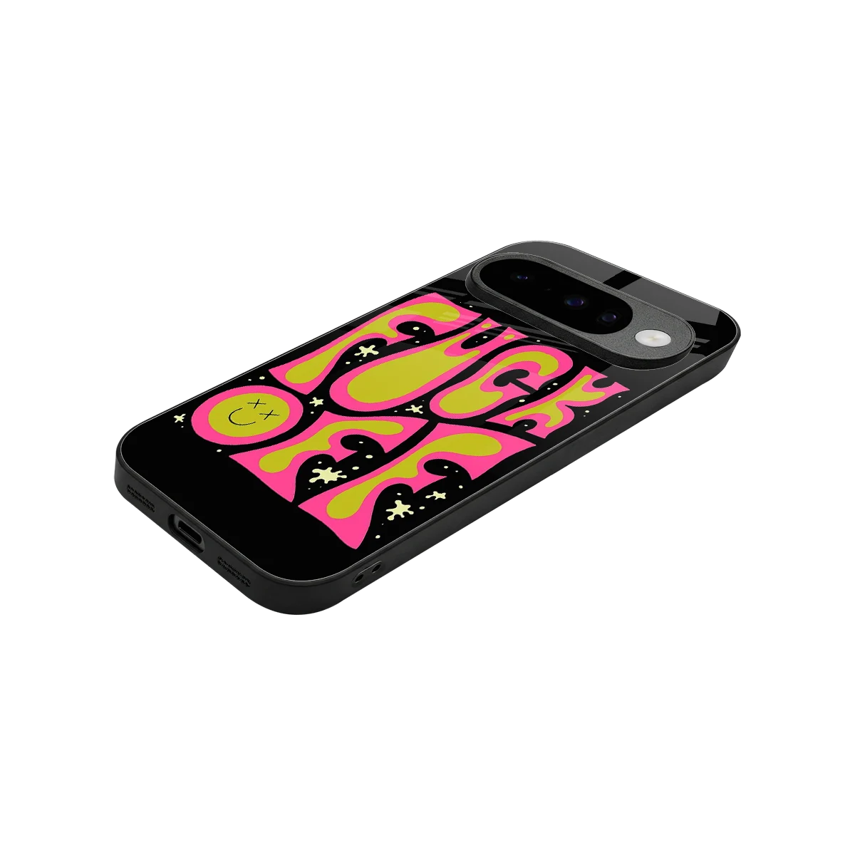 Buzz Off stylish phone case for google pixel 10 | glossy glass and slim fit