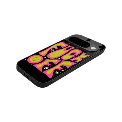 Buzz Off stylish phone case for google pixel 10 | glossy glass and slim fit
