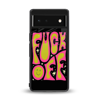 Buzz Off back phone cover | glass case for google pixel 6a
