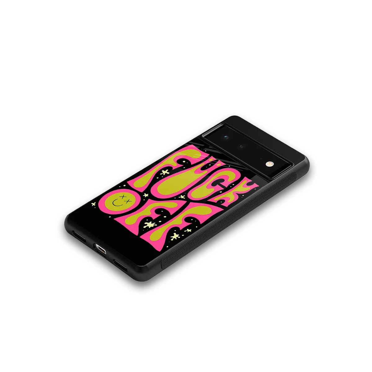 Buzz Off google pixel 6a mobile cover | shockproof glass phone case