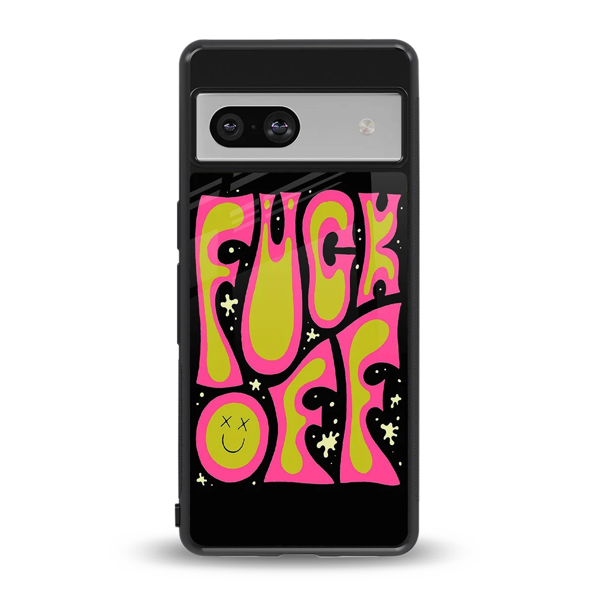 Buzz Off back phone cover | glass case for google pixel 7