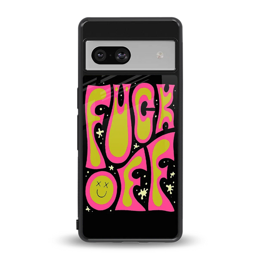 Buzz Off back phone cover | glass case for google pixel 7
