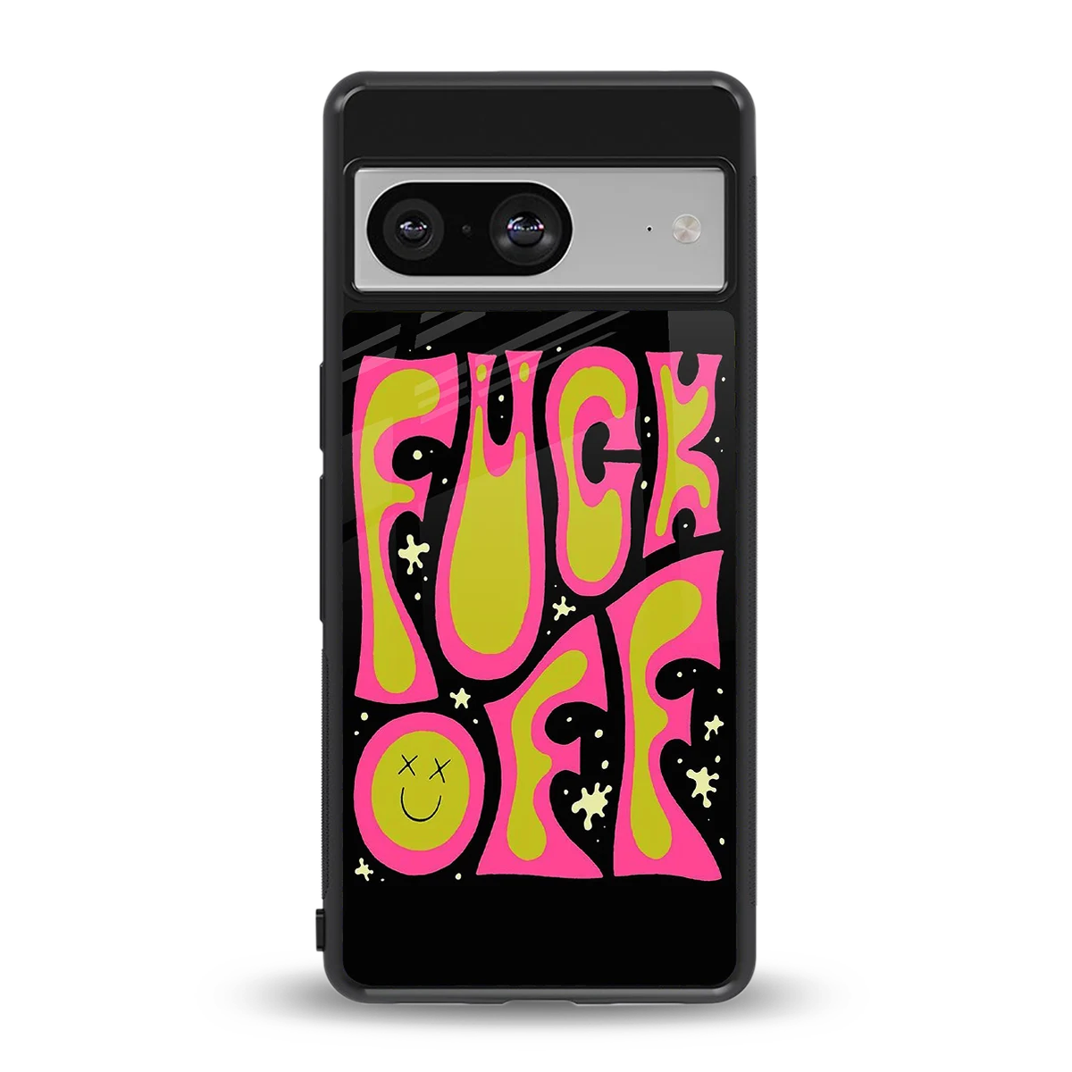 Buzz Off back phone cover | glass case for google pixel 8