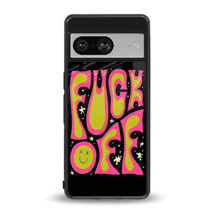 Buzz Off back phone cover | glass case for google pixel 8