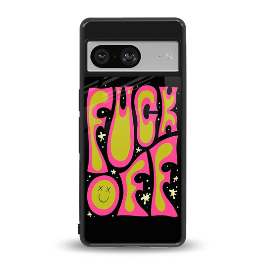 Buzz Off back phone cover | glass case for google pixel 8